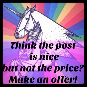 I’m happy to accept offers!